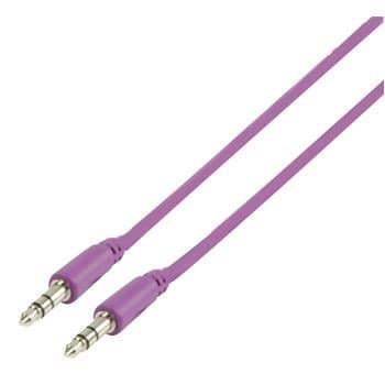 Glaxio® 1m 3.5mm Audio Cable for Beats By Dre (Solo HD Studio) Headphones Purple