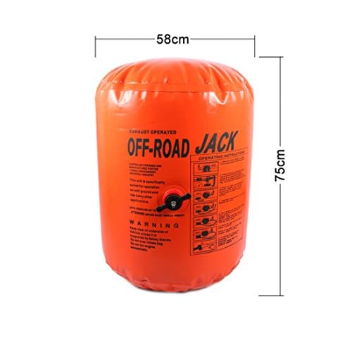 4 Tonne Air Jack Exhaust Tools Multi Layer 4x4 Off-Road Car 4WD Truck Mud Trip