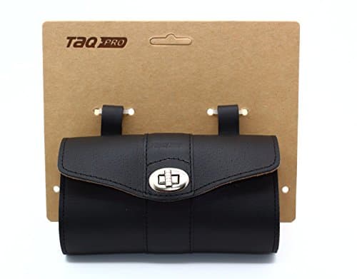 TAQ-PRO Leder-Satteltasche "Coaster" schwarz [Misc.]