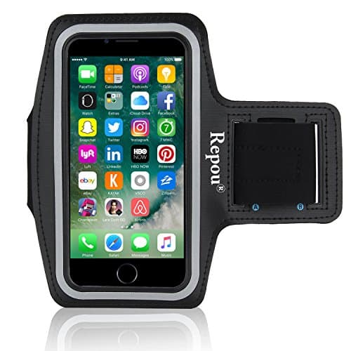 iPhone 7 plus Armband, Repou iPhone 7 plus(5.5 inch) Armband for Sports, Running, Jogging, Walking, Hiking