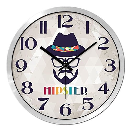 Wall clock, simple and stylish wall clock, ultra-quiet clock,quiet wall clock?Creative home pendant,14Inch