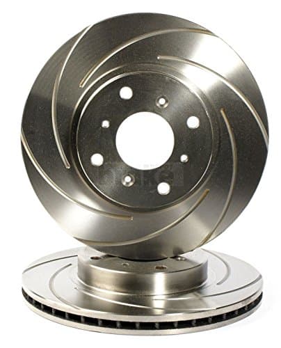 Mini John Cooper Works Rear Grooved Brake Discs Set