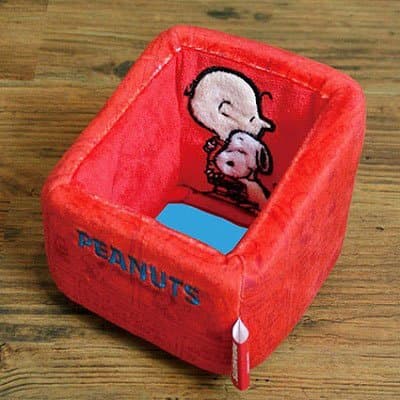 PEANUTS Snoopy mini tray Red (japan import)