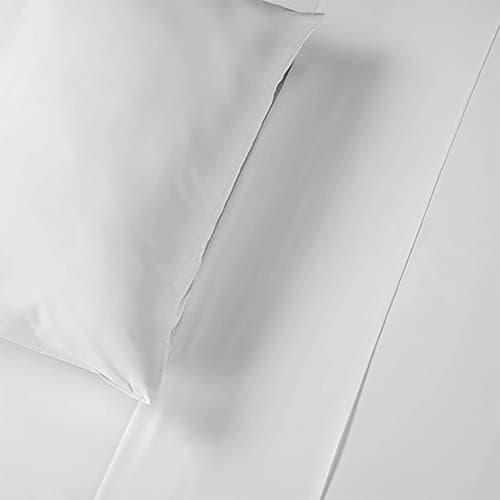 Thomas Lee 500 Thread-Count Percale, US-Grown Pima Cotton, Classic White, Duvet Cover - Pure White Cotton King Duvet Cover for Bed