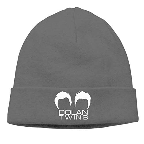 Women's Men's Knitted Hat Dolan Twins Cap Pullover Hat Black