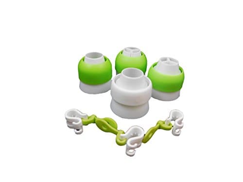 Russian Piping Tip Couplers Allow For Quick and Easy Attaching and Swapping of Piping Tips. Several Combinations Of Couplers Available To Meet Your Decorating Needs (Regular and Sphere)