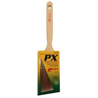 Gam PX02564 2-1/2" PX® Angle Sash Polyester &amp; Nylon Paint Brush