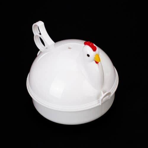 Chicken Shape Microwave Egg Poacher Boiler Steamer