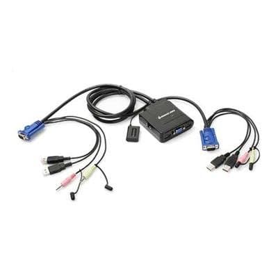 2-Port USB KVM Switch w Audio