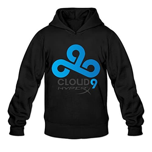 Men's Cloud9 Csgo HyperX Hoodie L Black
