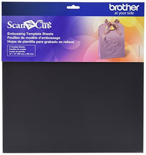 BrotherEmbossing Template Sheet, Metal Paper