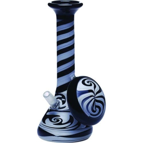 SCIENTIFIC LAB 13-302 - WP MINI BEAKER DISH GRIP WIG WAG STRIPES 6" BLACK WHITE MALE 10MM