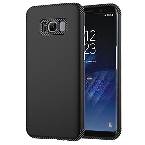 Galaxy S8 Plus Case, ARRYNN Slim Fit[Lightweight]Anti-Scratch Shockproof Dual layer Protective Bumper Case for Samsung Galaxy S8 Plus(Black)