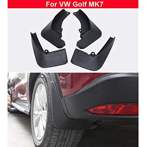 New 4Pcs black Car Kit Mud Flap Mudguard Splash Guards Fender Mudflaps For Golf MK7 2013 2014 2015 2016 2017 2018 2019 2020