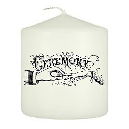 Vintage Ceremony Themed Candle