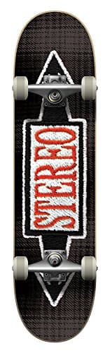 Stereo Skateboards Skateboard Complete, Black