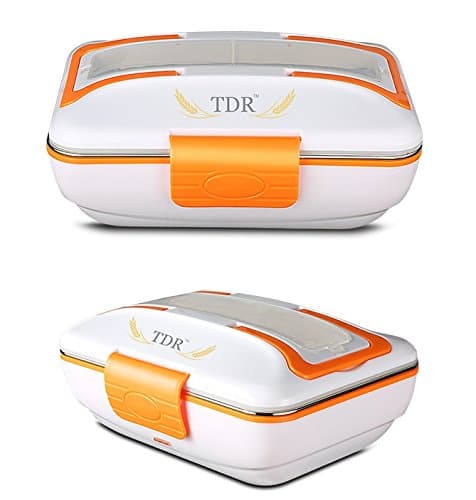 Electric Heating Lunch Box – Bento Meal Warming Container Eggs Steamer with Stainless Steel Food Tray and Full Accessories Set by Global Care Market®