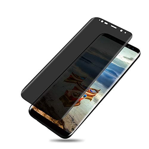 Samsung Galaxy S9 Screen Protector, Galaxy S9 Privacy Screen Protector, Galaxy S9 Privacy Tempered Glass Anti-Spy [3D Curved] [Case Friendly]