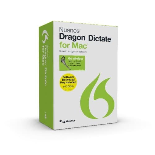 Dragon Dictate for Mac 4.0 with Bluetooth Headset, Keycard (Old Version)