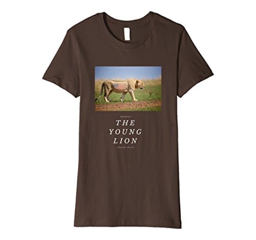 Womens The young Lion Small Brown