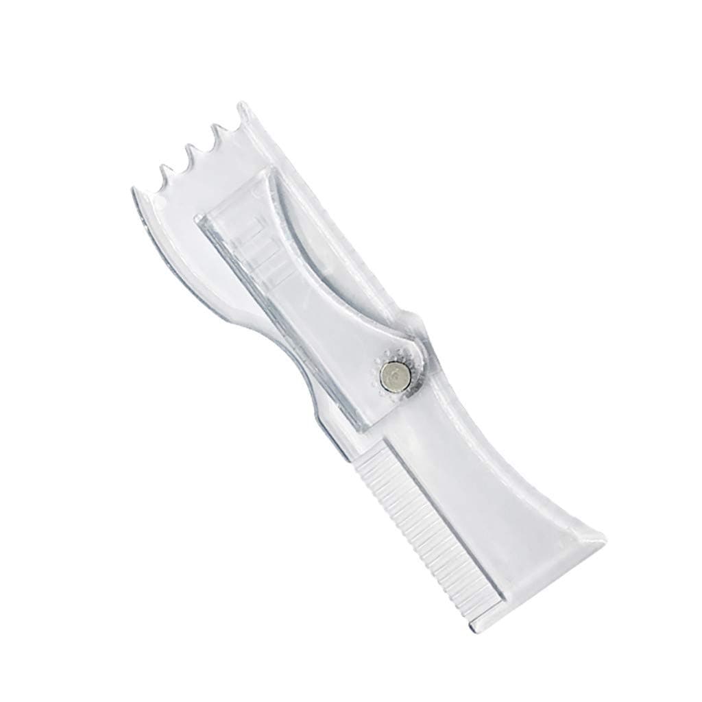 Ktyssp Man's Beard Shaping Template Beard Comb Shaving Cut Styling Tools