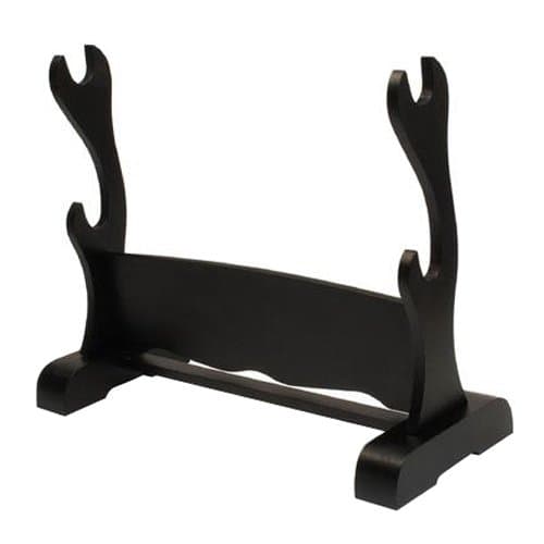 Hung black WS-610BK two-sword rack units made in Japan (japan import) by Takumi sword tassel