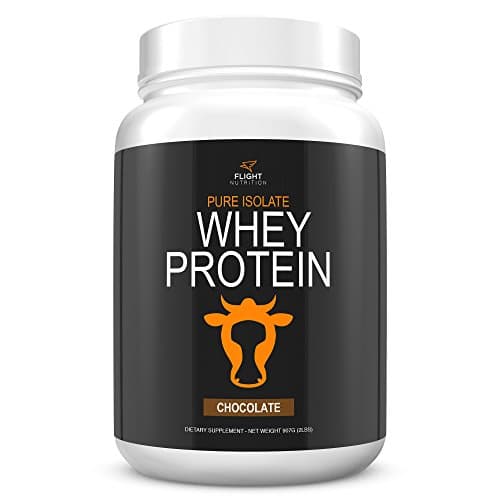 Flight Nutrition Whey Protein Isolate Powder - Chocolate 2lbs