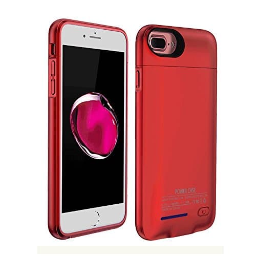 iPhone 8 / 7 / 6s / 6 Battery Charging Case , Innovative Wireless 3000Mah Portable Cover Charger Power Bank Battery Case For Iphone Accessories With Quick Charge Magnetic Stand Design