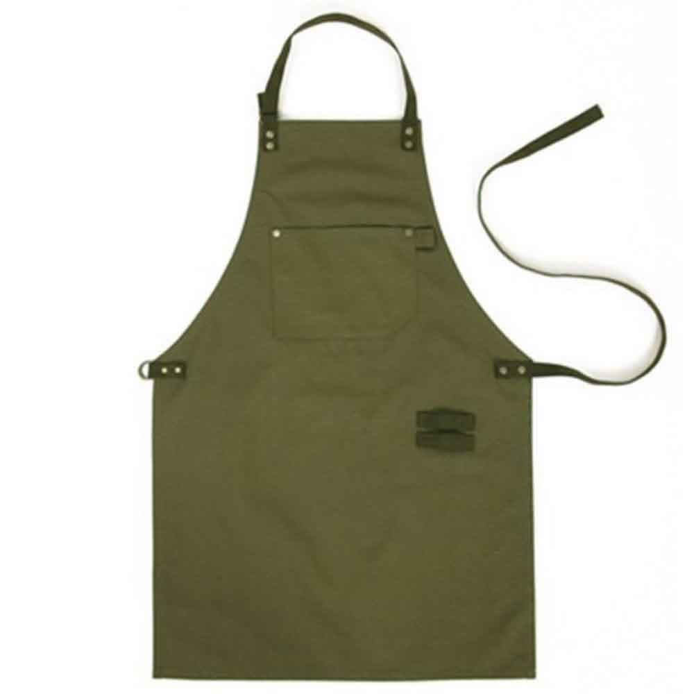 Phonyeer Green Canvas Painting Apron