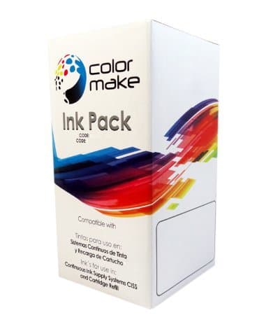 Ink Pack 6 Bottle 60 ml (12.67 fl oz) CMHP-900 3BK/CY/MA/YE for HP 26/29/14/20/56/27/21/45/11/78/49/14/57/28/22