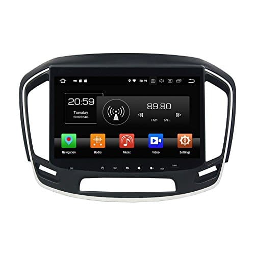 Glyqxa Android 8.0 Octa Core 10.1" Car DVD Multimedia GPS for Opel Insigina 2014 2015 with Radio 4GB RAM WiFi USB 32GB ROM