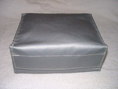"FIRE PROOF POUCH" Big Size 12"x 10"x 4" Fire Resistant material,Fits in a Safe,Protects your vital documents up to 1200 degrees.