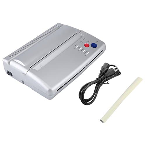 ICOCO Tattoo Transfer Stencil Machine Thermal Copier Printer for Temporary and Permanent Tattoos(Silver-Grey)