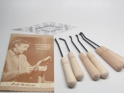 UJ Ramelson DEM-BART Master Checkering 18LPI Gunsmith Gunstock Tools Book Gauge