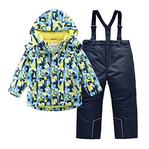 Boys Snowsuit Winter Ski Jacket and Pants Set