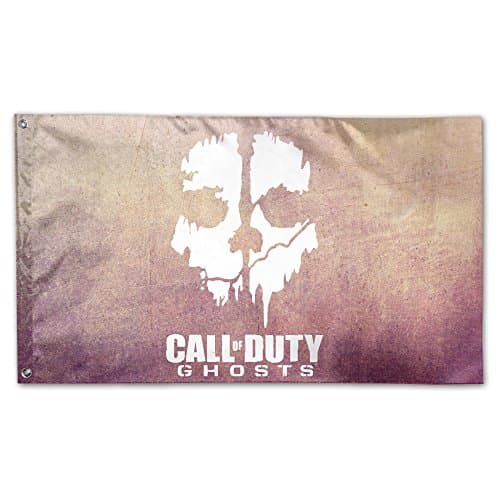 Large Home Call Of Duty Ghosts Flag Sing Layer Retangular Flag 3' X5'