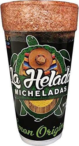 24 pack case - La Helada Michelada Original Lime Flavored 24oz Foam Cups