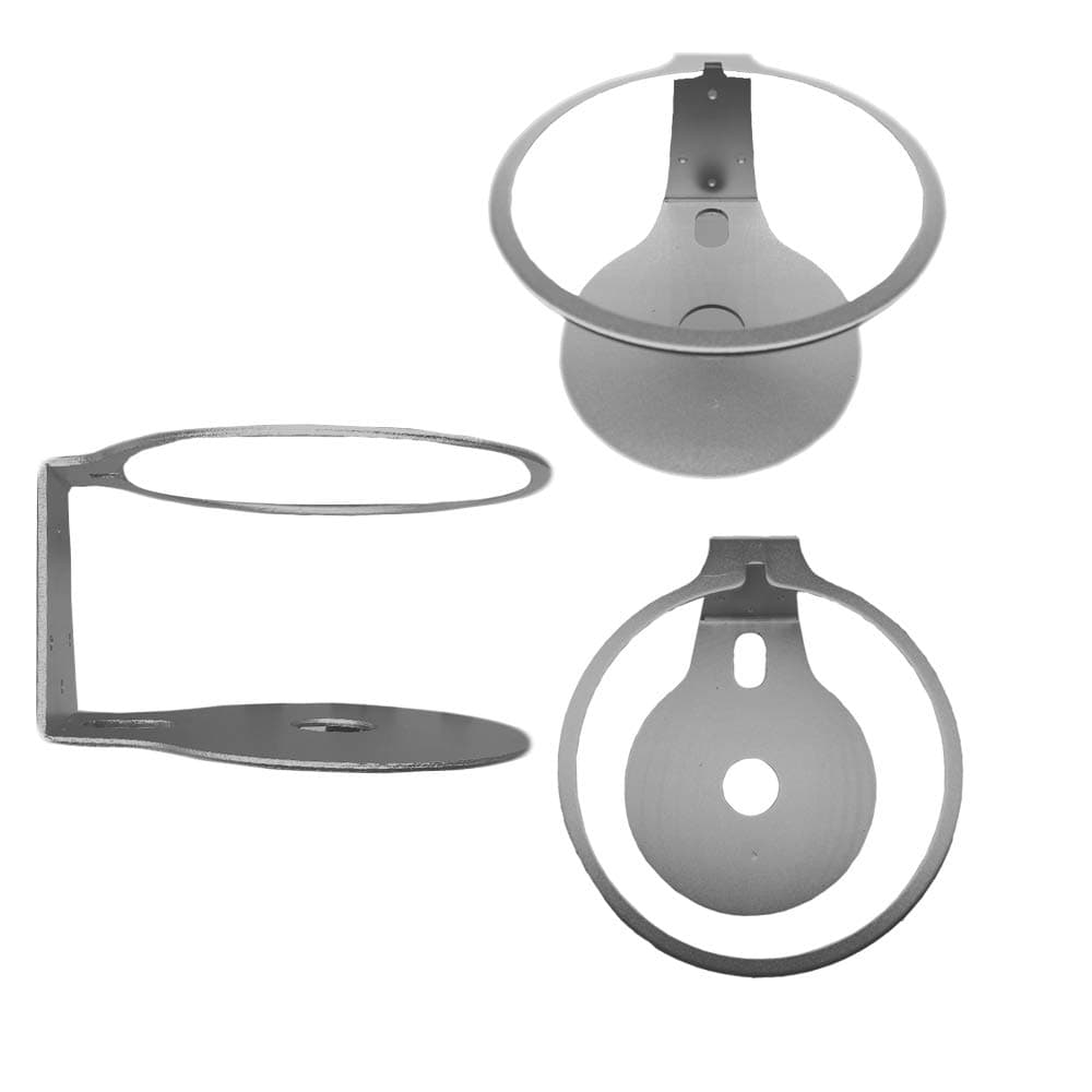 Chaowei Aluminum Wall Mount Holder Stand Bracket Detchable Desktop Speaker Stand Speaker Metal Bracket Anti-Slip and Anti-Rolling Protective Mount Holder for Homepod