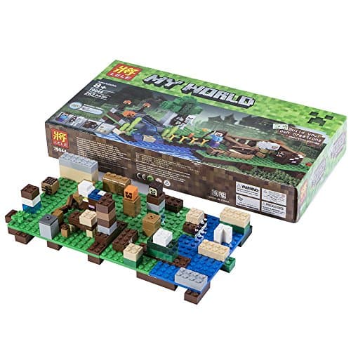 MY WORLD, Changed ideas lego suit 262pcs