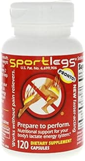 SportLegs Supplement Bottle of 120 Capsules