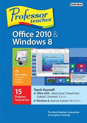 Professor Teaches Office 2010 and Windows 8