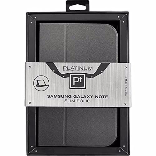 Platinum - Slim Stand Case for Samsung Galaxy Note 8.0 - Gray Pt-sgn8s2g