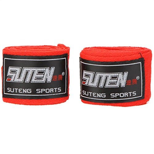 Suteng 2pcs/roll Width 5cm Length 2.5M Sports Strap Boxing Sanda Muay Thai MMA Taekwondo Bandage Hand Wraps