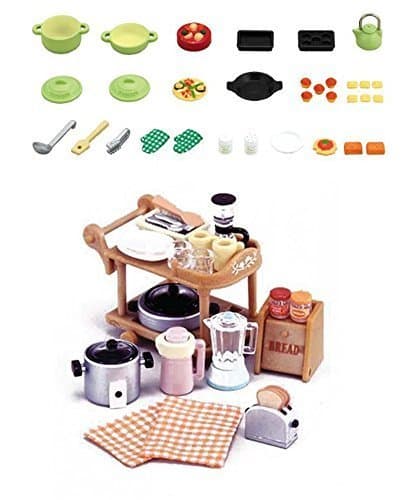 2 Kitchen Sets - Island Kitchen and Cooking Sets (Japan Import)