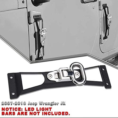 DakRide 2007 2008 2009 2010 2011 2012 2013 2014 2015 2016 2017 2018 Jeep Wrangler JK Door Hinge Step Metal Folding Foot Peg Door Step Pedal (1PC)