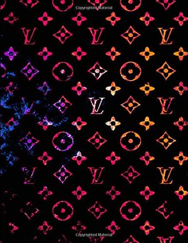 Louis Vuitton - Sizzle Monogram Notebook: College Ruled Writer's Composition Notebook for School, Office, or Home!