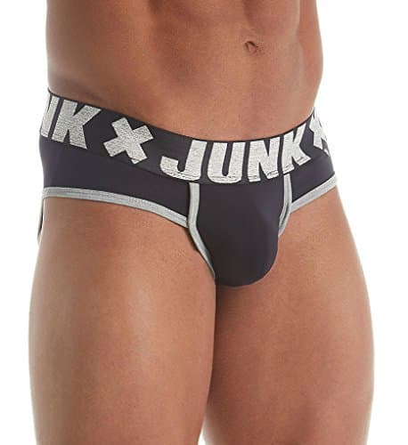 Junk Underjeans Burn Extra Large Pouch Junk X Brief (MH-20032) L/Black