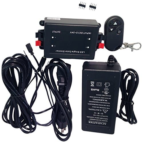 Diamond Group 52691 Power Supply Kit with Remote for One-Color LED Light Strip Kit