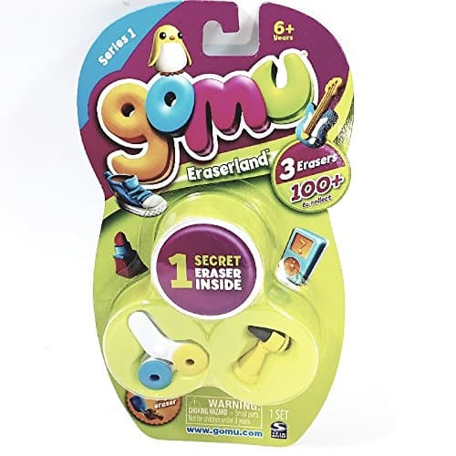 Spinmaster Series 1 Gomu Eraserland 3 Pack Eraser( 2+ 1 Secret Blind Eraser) Collectible Figure Eraser