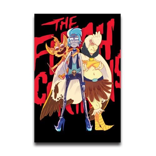 Rick and Morty Custom Poster 20*30